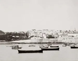 Tangiers Prints: Tangier from the bay, Morocco, c. 1900