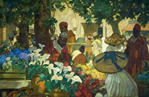 Images Dated 14th September 2010: Tangier the Flower Seller