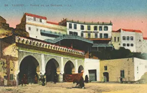 New Items From The Grenville Collins Collection Prints: Tangier, Morocco - Customs Gate