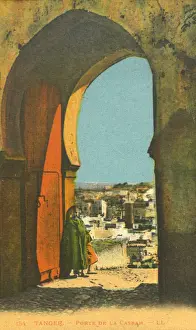 Moroccan Prints: Tangier, Morocco - Gate of the Casbah
