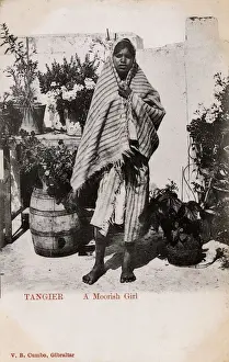 Pots Prints: Tangier, Morocco - A Moorish Girl
