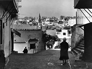 Shade Prints: Tangier Street Scene