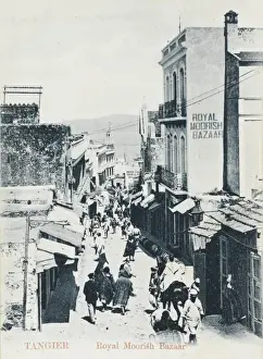 Straits Prints: Tangiers, Morocco - Royal Moorish Bazaar