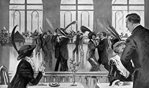 Tango craze: after the cake walk, the tango tea in Paris, 19 Tango craze: after the cake walk, the tango tea in Paris, 19