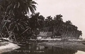 Seafront Prints: Tanjong Katong, Singapore - a popular beach on the East Coas