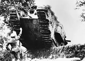 A tank in 1917