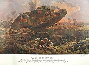 Images Dated 5th December 2007: Tank in action