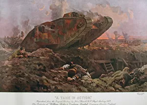 Print Collection: Tank in action