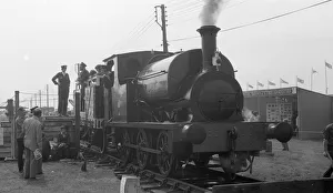 Images Dated 22nd July 2020: A Tank-type rail locomotive