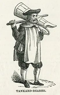 Tankard Prints: Tankard bearer, London