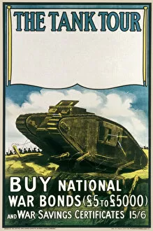 WWI Posters Gallery: Tanks / War Bonds Poster