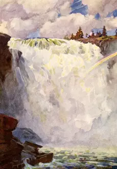 Waterfalls Prints: Tannforsen Waterfall