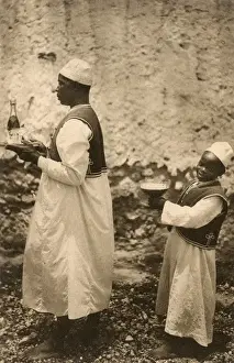 Tanzania, Dar es Salaam - Emperor Hotel (Kaiserhof), Waiters