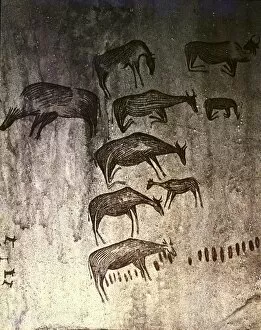 Geogrl9 Cas Collection: Tanzania. Kondoa Irangi. Koro rock paintings