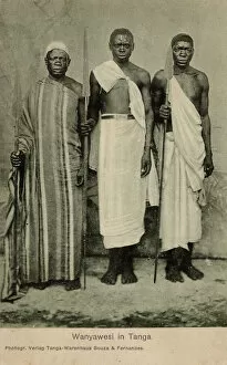 Tanzania Collection: Tanzania - Three Nyamwezi Men