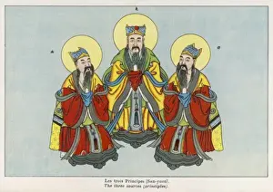 Pantheon Prints: Three Taoist Principles