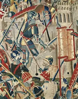 Tapestry of Pastrana. end 15th c. SPAIN. Pastrana