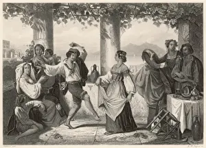 Accompanied Prints: Tarantella / Italy