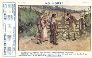 Images Dated 25th June 2019: Tariff Reform League Campaign Card