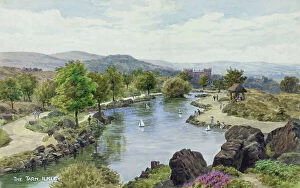Moor Collection: The Tarn, Ilkley and Ilkley Moor, West Yorkshire