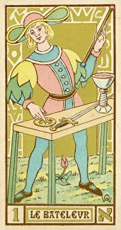 Doublet Gallery: Tarot card 1 -- Le Bateleur (The Juggler)