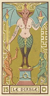 Pedestal Collection: Tarot Card 15 - Le Diable (The Devil)