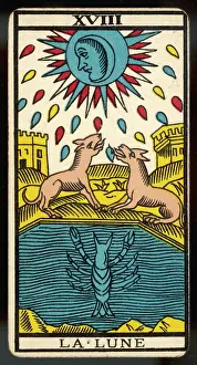 Tarot Card 18 - La Lune (The Moon)