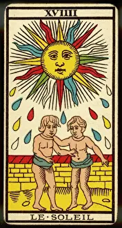 Adam Prints: Tarot Card 19 - Le Soleil (The Sun)