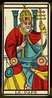 Triple Prints: Tarot Card 5 - Le Pape (The Pope)