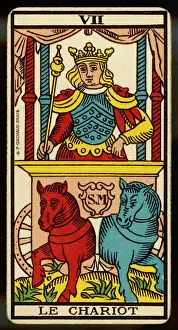Chariot Prints: Tarot Card 7 - Le Chariot (The Chariot)