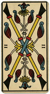 Tarot Card - Baton II