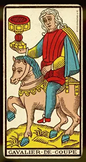 Tarot Card - Cavalier de Coupe (Knight of Cups)