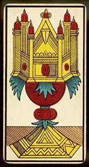 Coupe Prints: Tarot Card - As de Coupe (Ace of Cups)