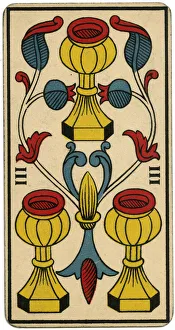 Cups Gallery: Tarot Card - Coupe (Cup) III