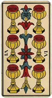 Tarot Collection: Tarot Card - Coupe (Cup) VI