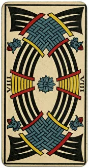 Tarot Collection: Tarot Card - Epees (Swords) VIII