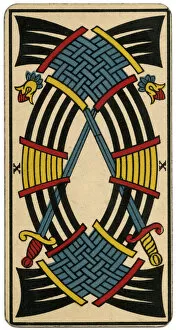 Tarot Collection: Tarot Card - Epees (Swords) X
