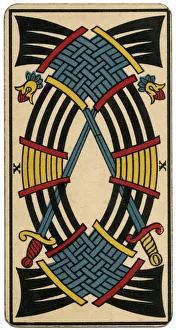 Tarot Collection: Tarot Card - Epees (Swords) X