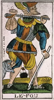Tarot Collection: Tarot Card Fool 17C
