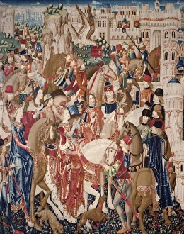 Images Dated 16th March 2012: Tarquinius Priscus. ca. 1475. History of the
