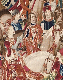 Images Dated 16th March 2012: Tarquinius Priscus. ca. 1475. History of the