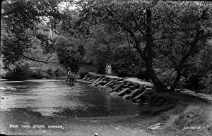 Horse Drawn Prints: Tarr Steps, Exmoor