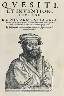 Humanist Prints: TARTAGLIA, Niccolo Fontana (1500-1557). Quesiti