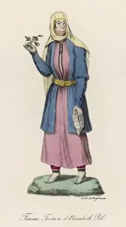 Tartars Prints: Tartar Woman