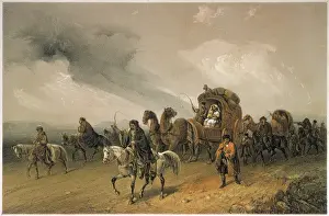 Print Prints: Tartars Travelling