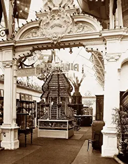 Tasmania Prints: Tasmania Court, Franco British White City Exhibition