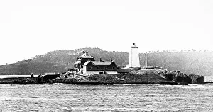 Derwent Prints: Tasmania Derwent Lighthouse pre-1900