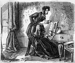Accompaniment Gallery: Taste in 1854-Villikins and his Dinah in the drawing room
