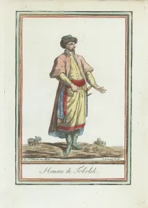 Tatarstan Prints: Tatar man of Tobolsky