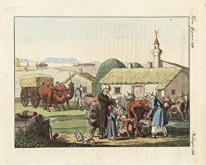 Tatars Prints: Tatar peasants of the Crimean peninsula (Ukraine)